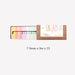 7 Pastel Colors Washi Tape 12 Rolls Set, Narrow Tape