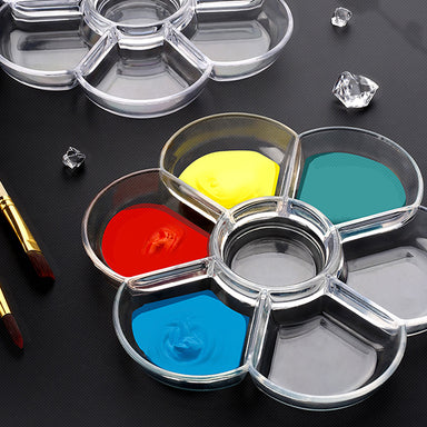 7-Well Watercolor Paint Palette