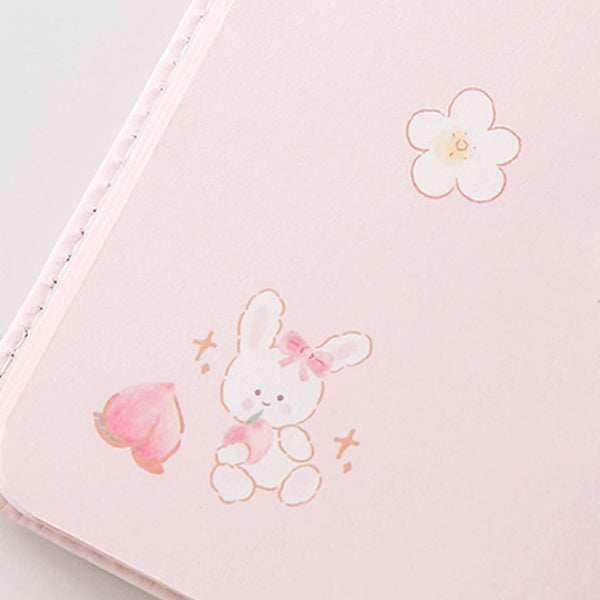 A5 A6 Peach Pink Personal Journal Notebook