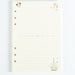 A5 Pastel Filler Paper for Spiral Notebook, Lined