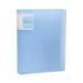 A5 Presentation Display Book Folder Set 20/40/60 Pockets, Sky Blue / 60 Pockets
