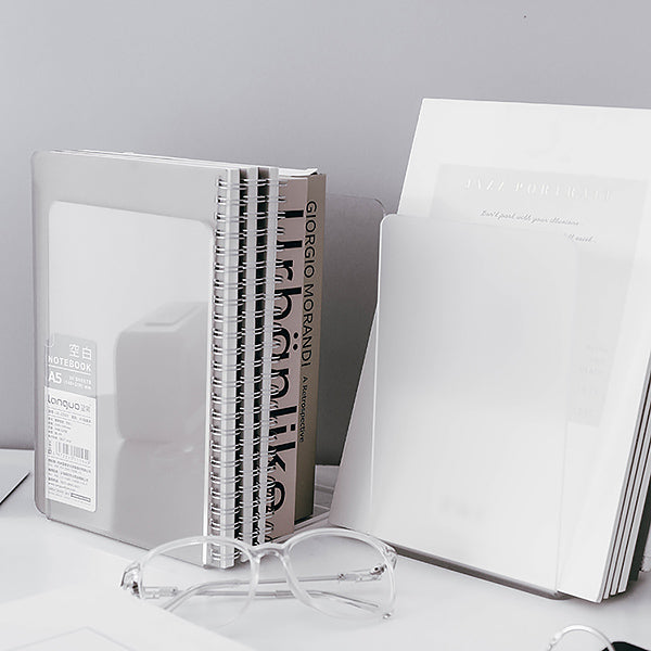 Acrylic Clear and Translucent Bookend