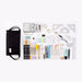 Extra-Wide Opening Multi-Compartments Pencil Case Pouch