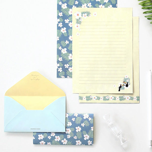 ICONIC Letter Writing Set, Tropical