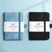 Mini Pocket Hardcover Lined, A7/A6 Notebook 2 Pack, A7 (2 Pack) / Blue and Black