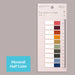 Morandi and Pastel Colors Index Tab, Morandi Half Color