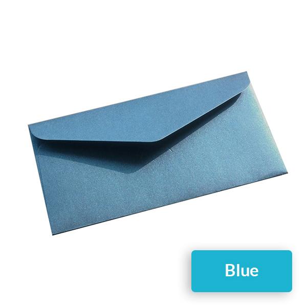 Multiple Sizes Color Envelope Set for All Purposes, 140 x 90mm / Blue