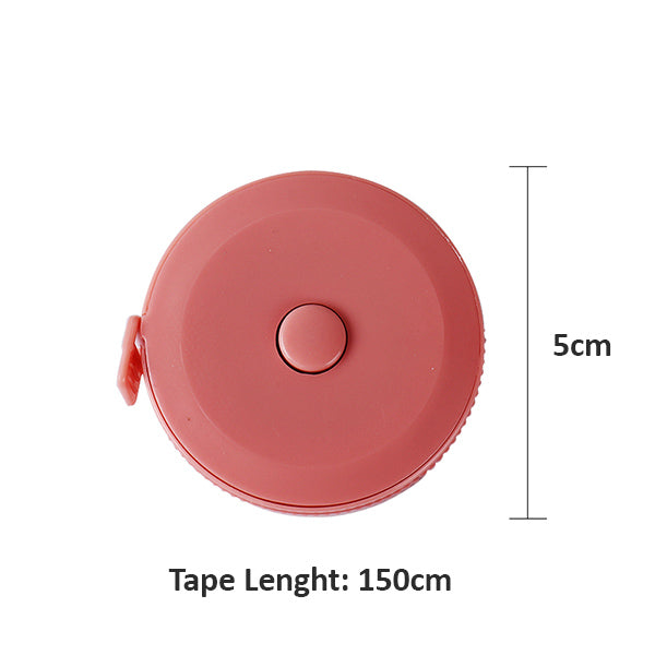 Pastel Color Flexible Pocket Tape Measure Inch and Centimeter