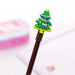Reindeer Gel Ink Pen, Christmas Tree