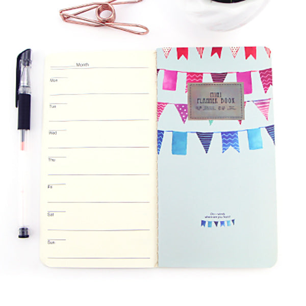 Tiny Blank Page Notebook Planner Pack