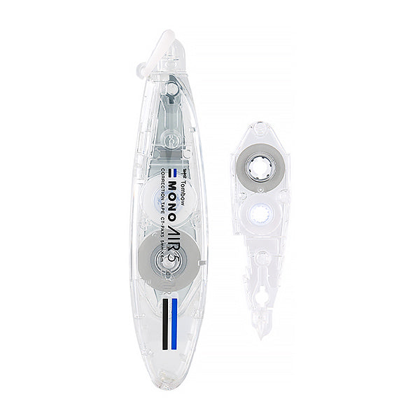 Tombow MONO AIR 5 6M Correction Tape Bundle, Transparency and refill