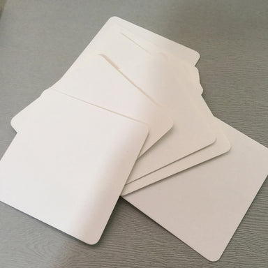 White Blank Memo Card 100 Sheets