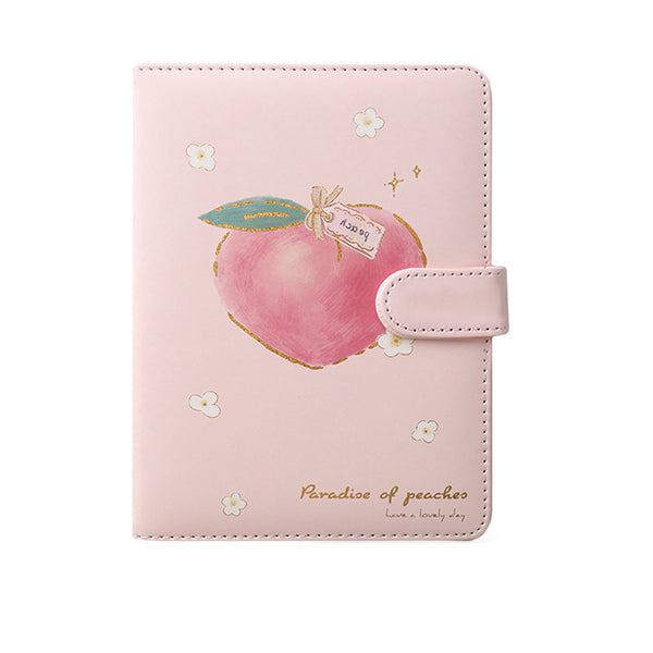 A5 A6 Peach Pink Personal Journal Notebook, Single Peach / A5