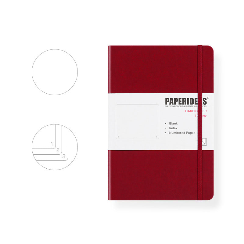 PAPERIDEAS A5 Hardcover Journal Notebook