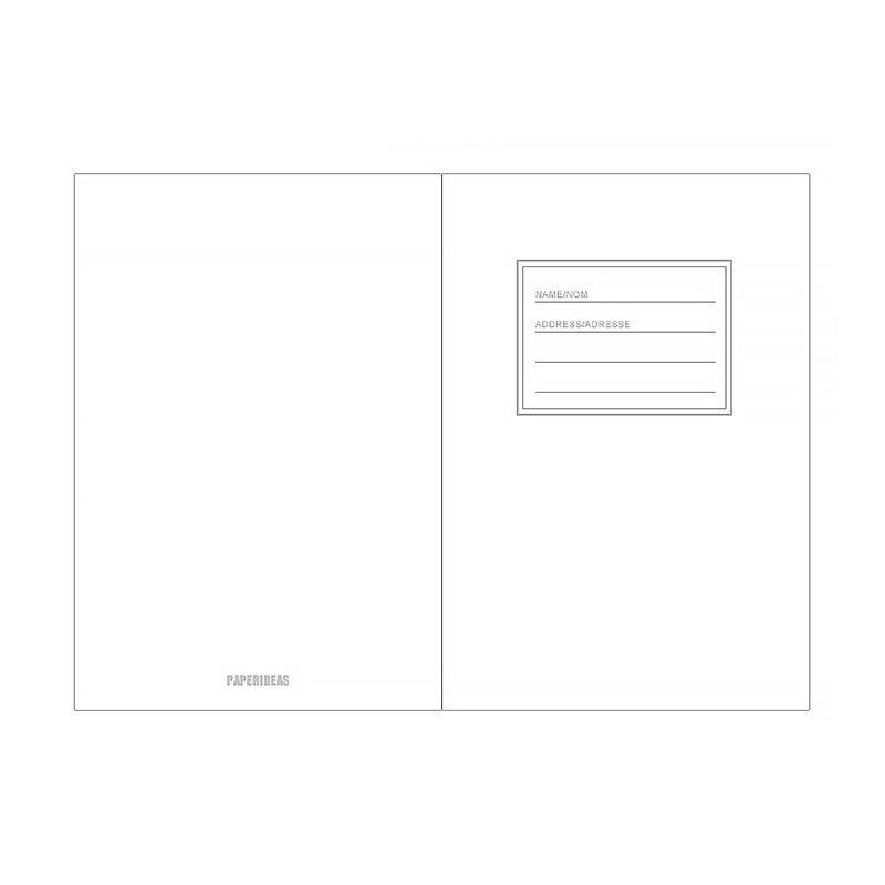 PAPERIDEAS A5 Hardcover Journal Notebook