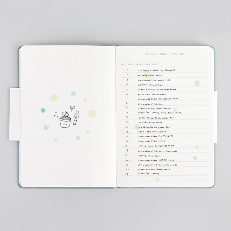 PAPERIDEAS A5 Hardcover Journal Notebook