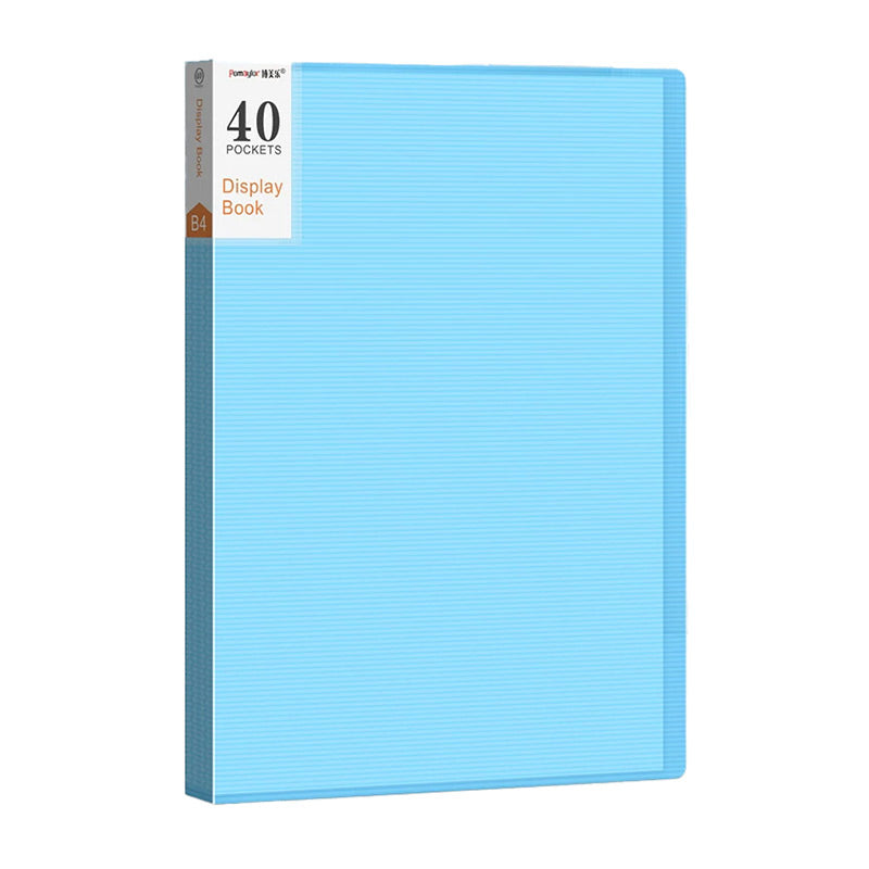 A5 / B5 / B4 Presentation Display Book Folder (20 / 40 / 60 Pockets)