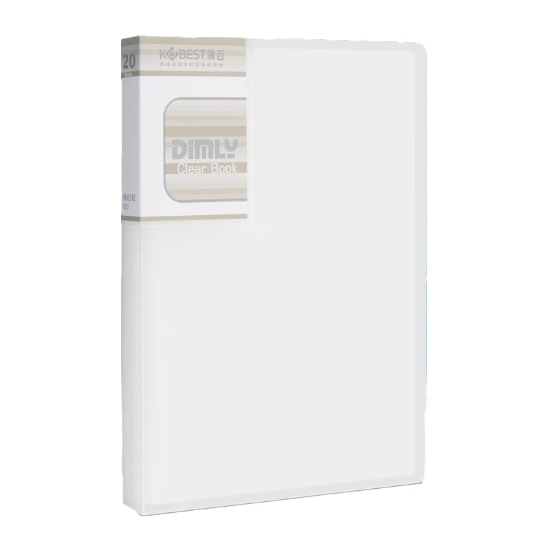 A5 / B5 / B4 Presentation Display Book Folder (20 / 40 / 60 Pockets)