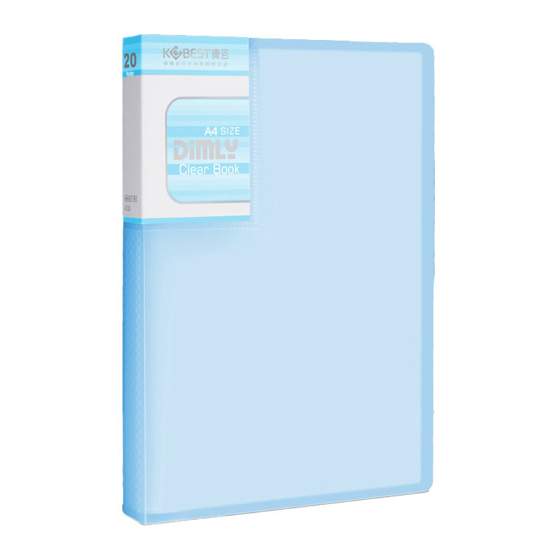 A5 / B5 / B4 Presentation Display Book Folder (20 / 40 / 60 Pockets)
