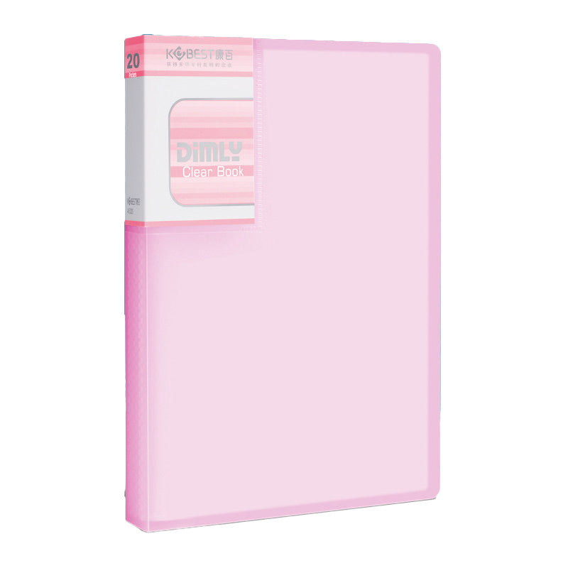 A5 / B5 / B4 Presentation Display Book Folder (20 / 40 / 60 Pockets)