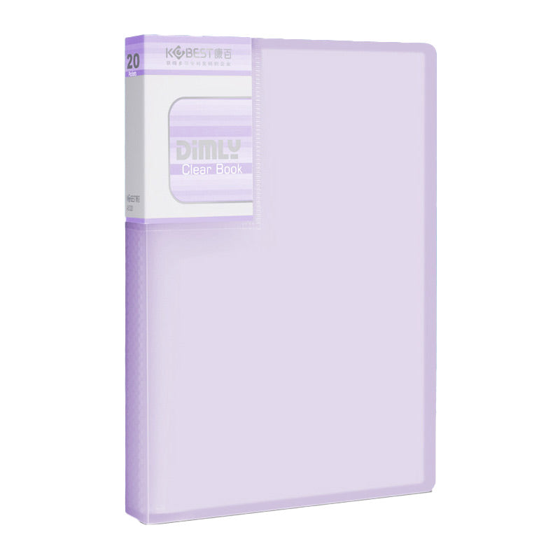A5 / B5 / B4 Presentation Display Book Folder (20 / 40 / 60 Pockets)