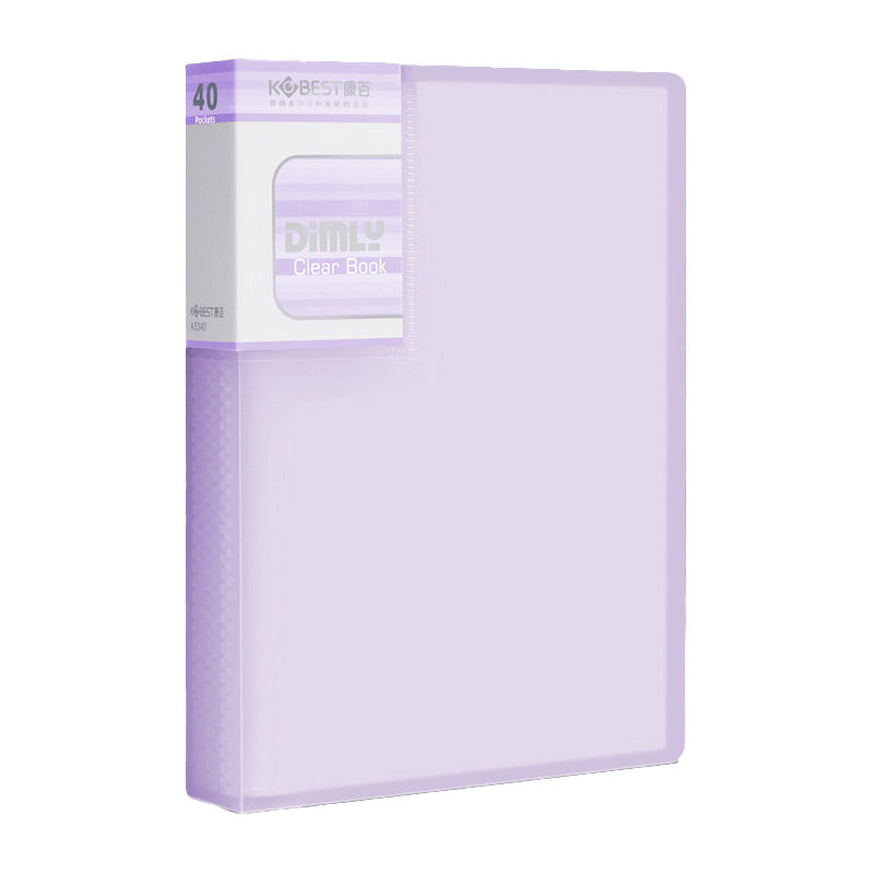 A5 / B5 / B4 Presentation Display Book Folder (20 / 40 / 60 Pockets)
