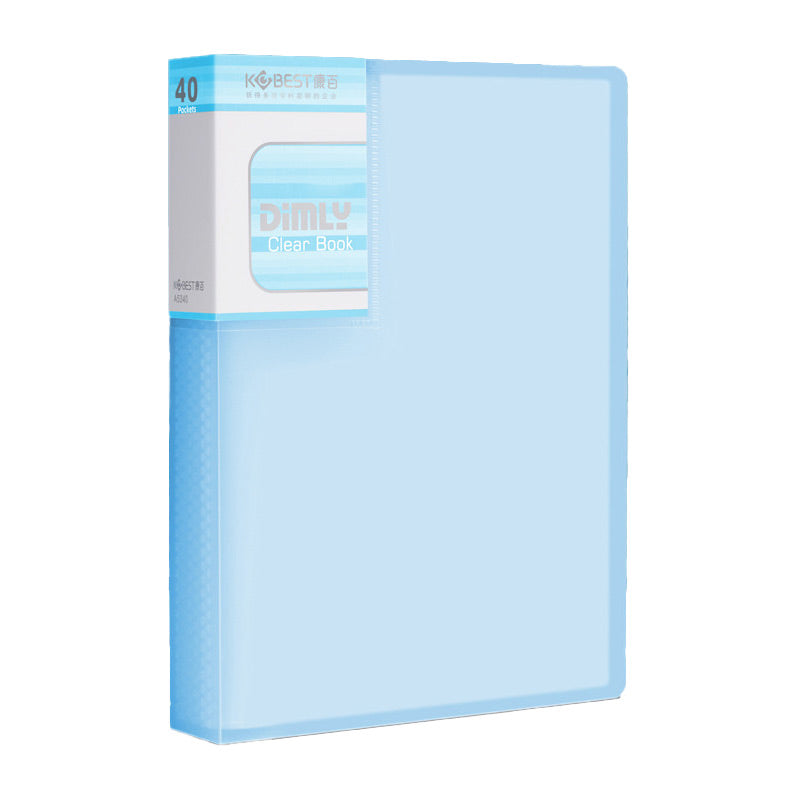 A5 / B5 / B4 Presentation Display Book Folder (20 / 40 / 60 Pockets)