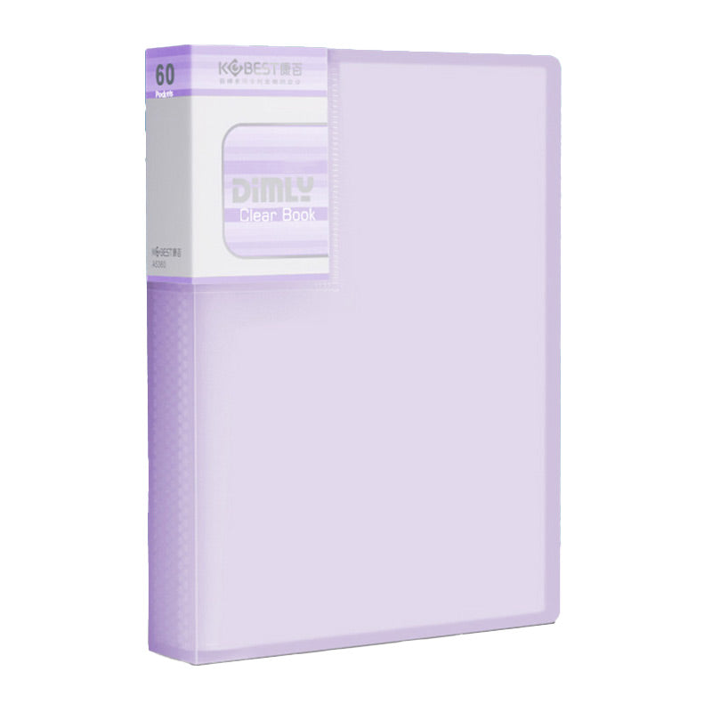 A5 / B5 / B4 Presentation Display Book Folder (20 / 40 / 60 Pockets)
