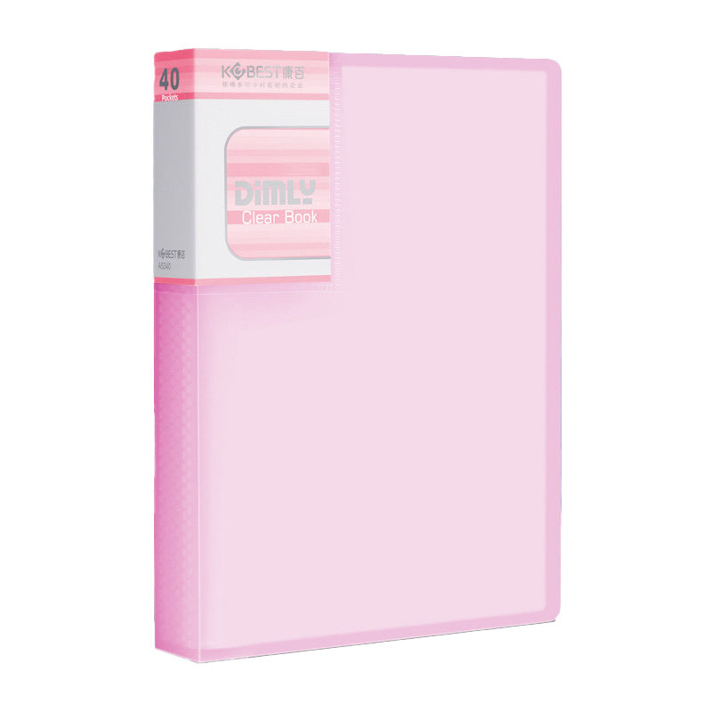 A5 / B5 / B4 Presentation Display Book Folder (20 / 40 / 60 Pockets)