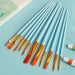 Artist Paint Brush Set for Acrylic Watercolor Oil Painting [10pcs Bundle] Paint Brush