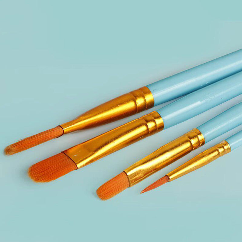 Artist Paint Brush Set for Acrylic Watercolor Oil Painting [10pcs Bundle] Paint Brush