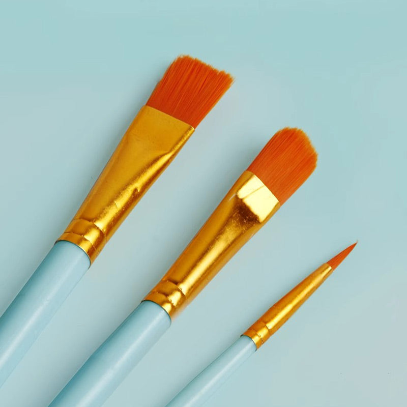 Artist Paint Brush Set for Acrylic Watercolor Oil Painting [10pcs Bundle] Paint Brush