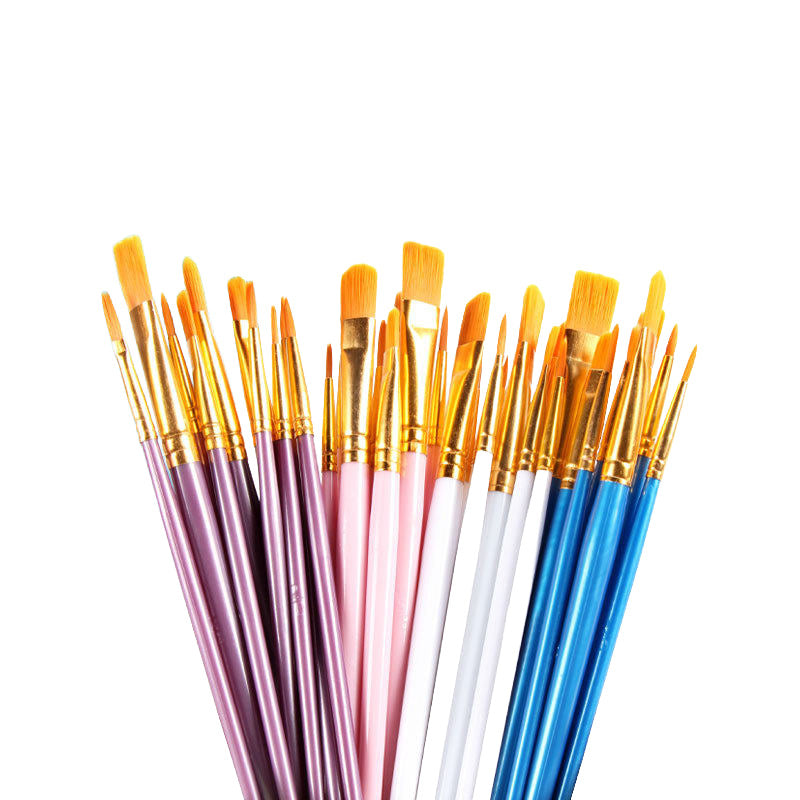 Artist Paint Brush Set for Acrylic Watercolor Oil Painting [10pcs Bundle] Paint Brush