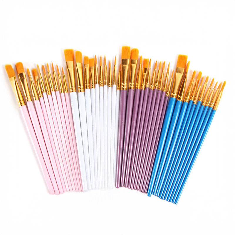 Artist Paint Brush Set for Acrylic Watercolor Oil Painting [10pcs Bundle] Paint Brush