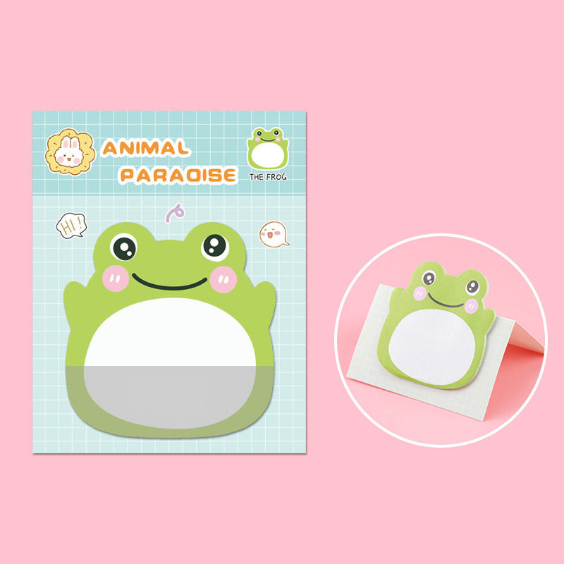 Cute Cartoon Animal Standing Sticky Notes [8-Pack] Sticky Note