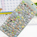Cute Mini Animal Puffy 3D Stricker, A, Sticker