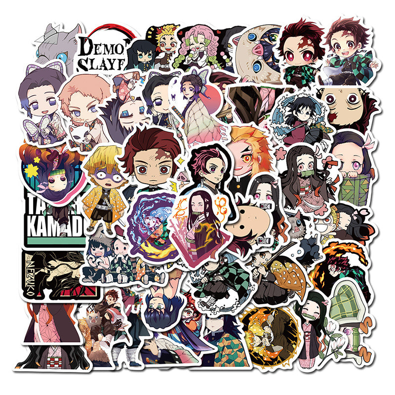 Stickers / Postales de Demon Slayer / Kimetsu no Yaiba, 50 Pack, Ani –  Centroniks