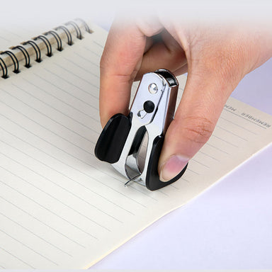 Effortless Mini Staple Remover with Safety Lock Staple Remover