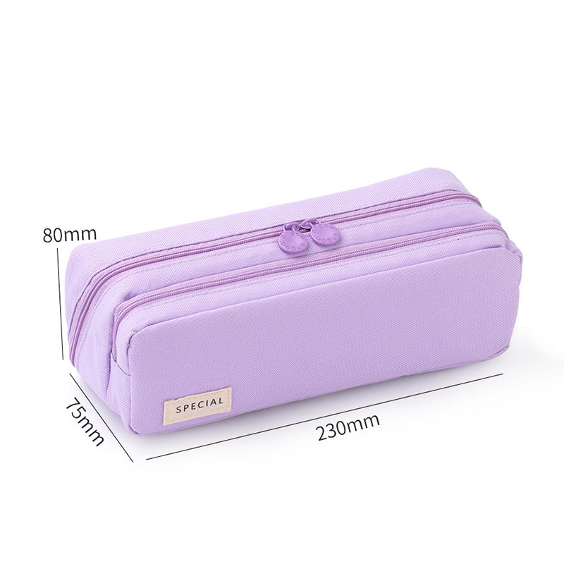 Flip Drawer Double Sided Zipper Pencil Case1