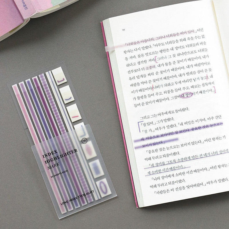 ICONIC Index Highlighter Sticky Notes