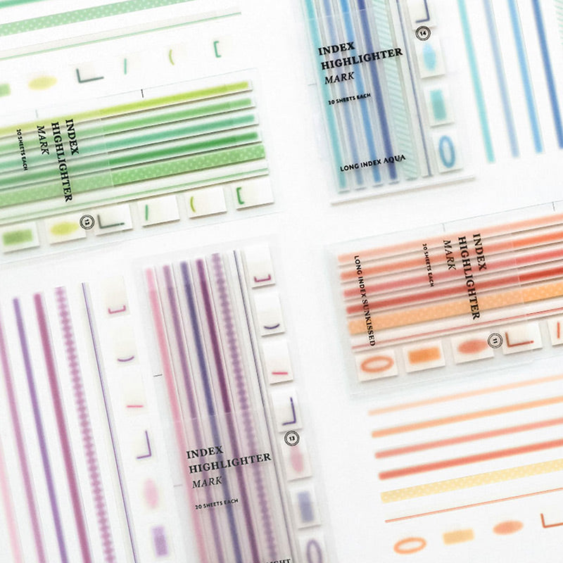 ICONIC Index Highlighter Sticky Notes