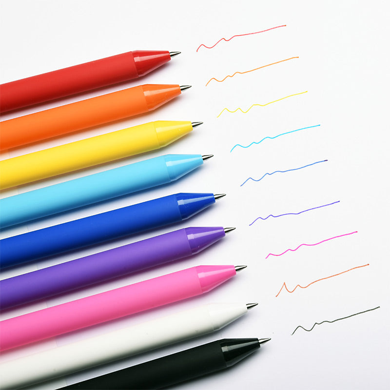KACO PURE Plastic Gel Ink Pen Assorted Color [10 / 20-Colors Box Pack]