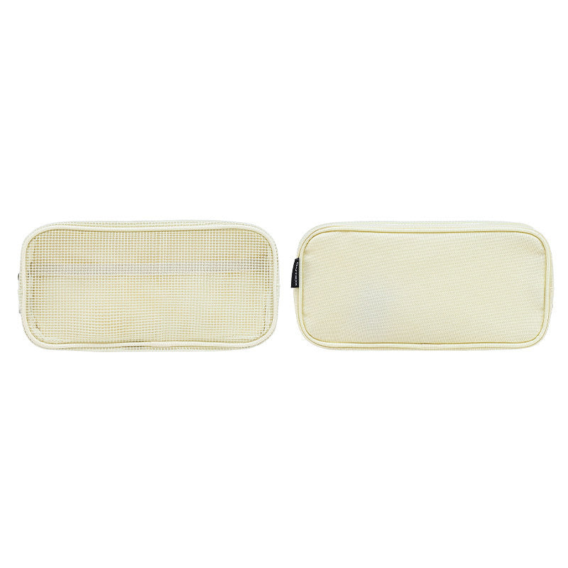 KOKUYO Campus Mesh Pencil Case White
