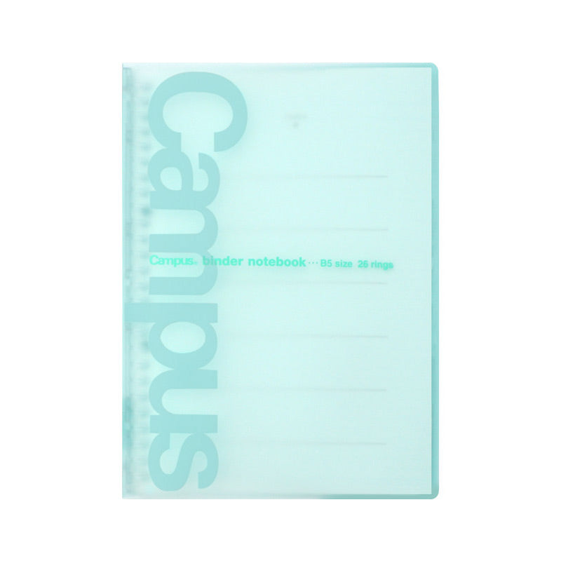 KOKUYO Campus Slim Cover Binder Notebook B5 Green