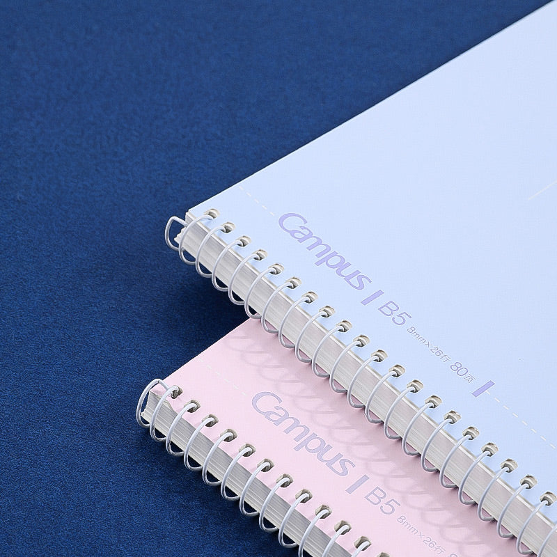 KOKUYO Campus Spiral Bound Notebook A5/B5 50/80 Sheets