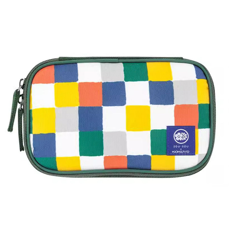 KOKUYO Corduroy PAN CASE Stationery Organizer