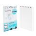 A7 loose-leaf refill pack with blank plain paper, 30 sheets, seven-hole punch