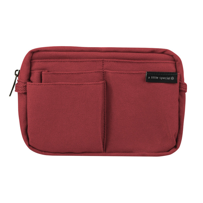 KOKUYO a little special Pencil Bag with strap, Red, Pencil Case