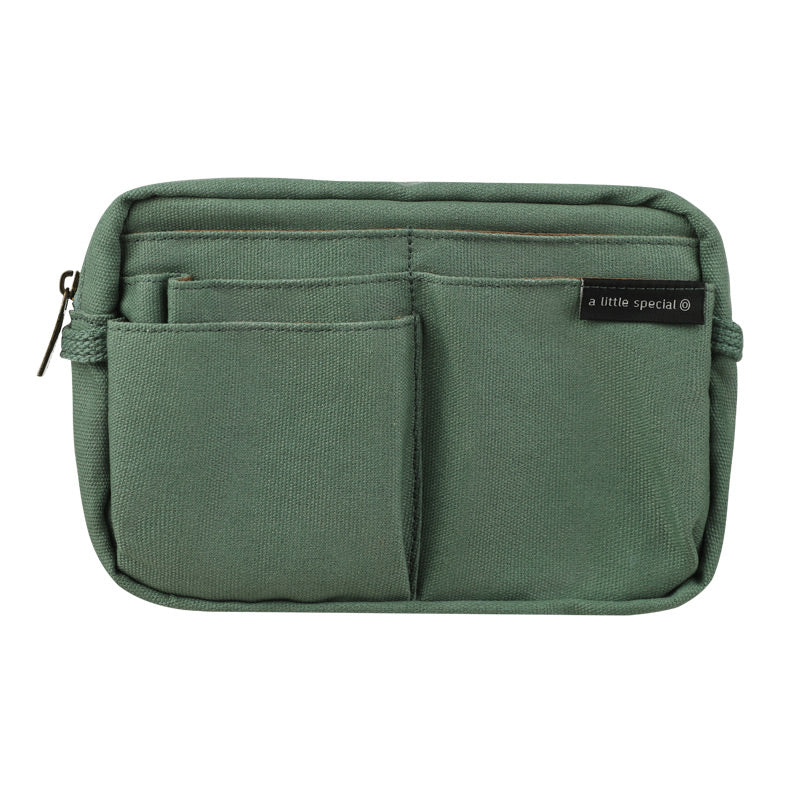 KOKUYO a little special Pencil Bag with strap, Green, Pencil Case