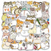 Kawaii Hamster Paper Stickers 45 Pcs, Sticker